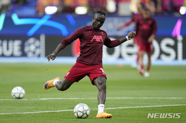 [생드니=AP/뉴시스] 사디오 마네. 2022.06.13.