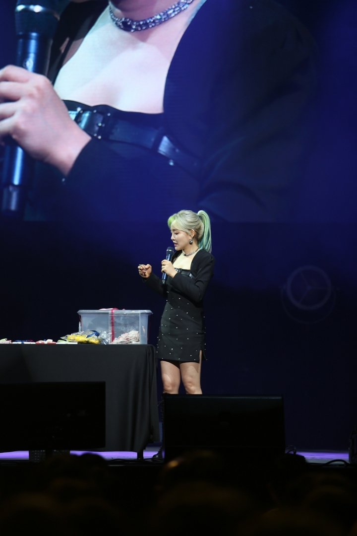 [서울=뉴시스] 윤하 콘서트 현장 사진 사진. 2022.05.30. (C9엔터테인먼트 제공) photo@newsis.com *재판매 및 DB 금지