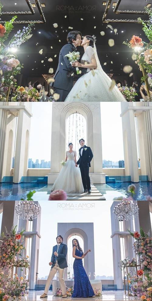 [서울=뉴시스] 훈, 황지선 2022.05.30 (=해피메리드컴퍼니, 웨딩디렉터봉드, 로마스튜디오, 로자스포사최명디자이너, 쇼위플로라, 스플렌디노, 규중칠우, 웨딩미, 알루청담점, 정민경스타일리스트) photo@newsis.com *재판매 및 DB 금지