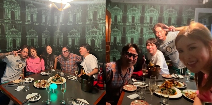 [서울=뉴시스]채리나, 신정환, 이혜영, 윤종신, 뮤지. 2022.05.31. (사진=채리나 인스타그램 캡처) photo@newsis.com*재판매 및 DB 금지 *재판매 및 DB 금지