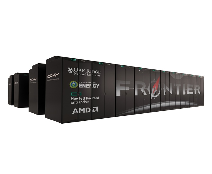 AMD 기반 슈퍼컴퓨터 시스템 '프론티어'. (사진 제공 = AMD) *재판매 및 DB 금지