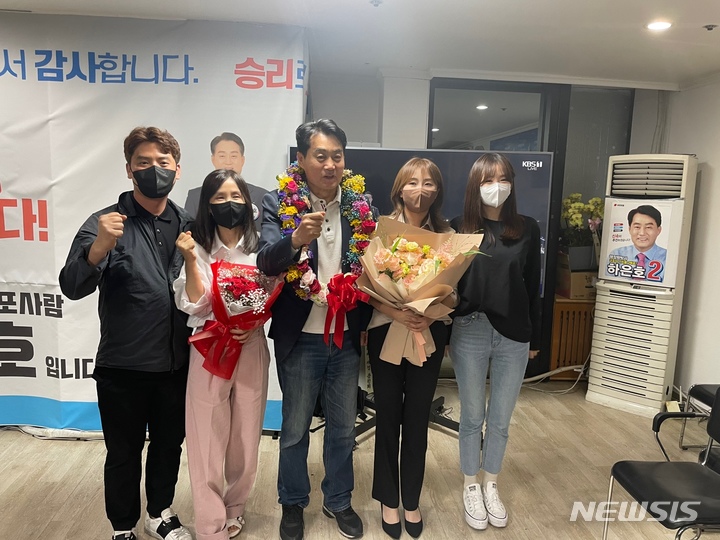 하은호 군포시장 당선인.