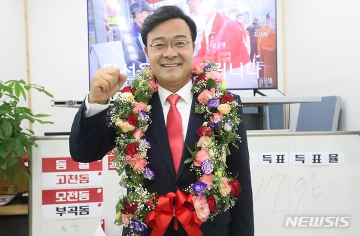 김성제 의왕시장 당선인.