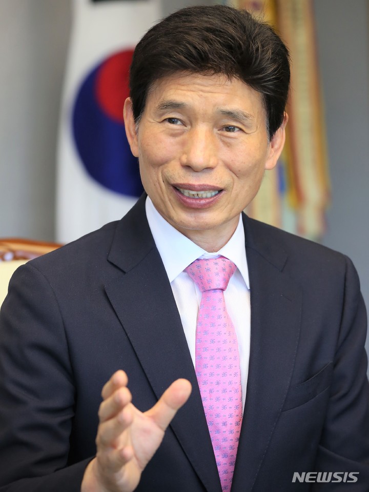 [대구=뉴시스]김정화 기자 = 이태훈 대구 달서구청장 당선인이 2일 오전 뉴시스와 인터뷰하고 있다. (사진 = 대구시 달서구 제공) 2022.06.02. photo@newsis.com