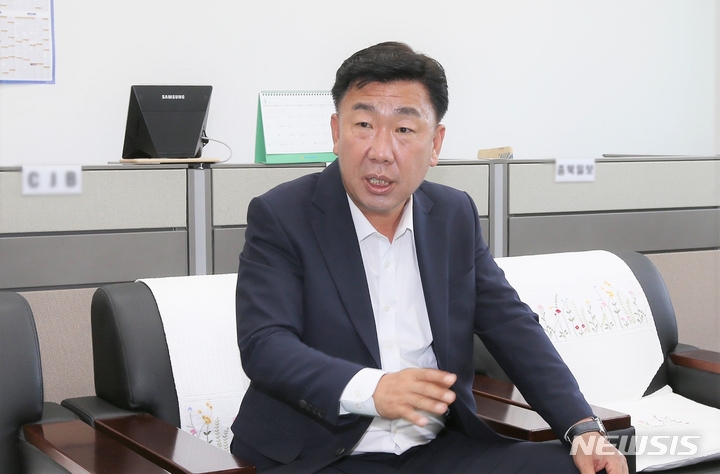 [청주=뉴시스] 이범석 청주시장 당선자. imgiza@newsis.com