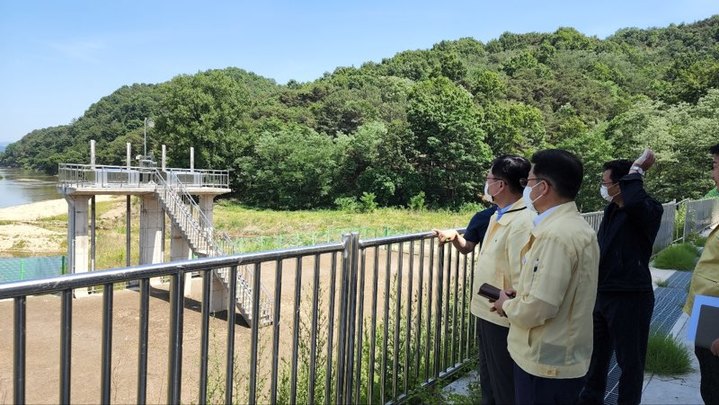 이선기 군수 권한대행, 현장 방문 *재판매 및 DB 금지