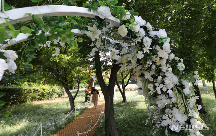 [서울=뉴시스] 웨딩가든. 해당 사진은 기사 내용과 관련이 없습니다. (사진=뉴시스 DB). photo@newsis.com