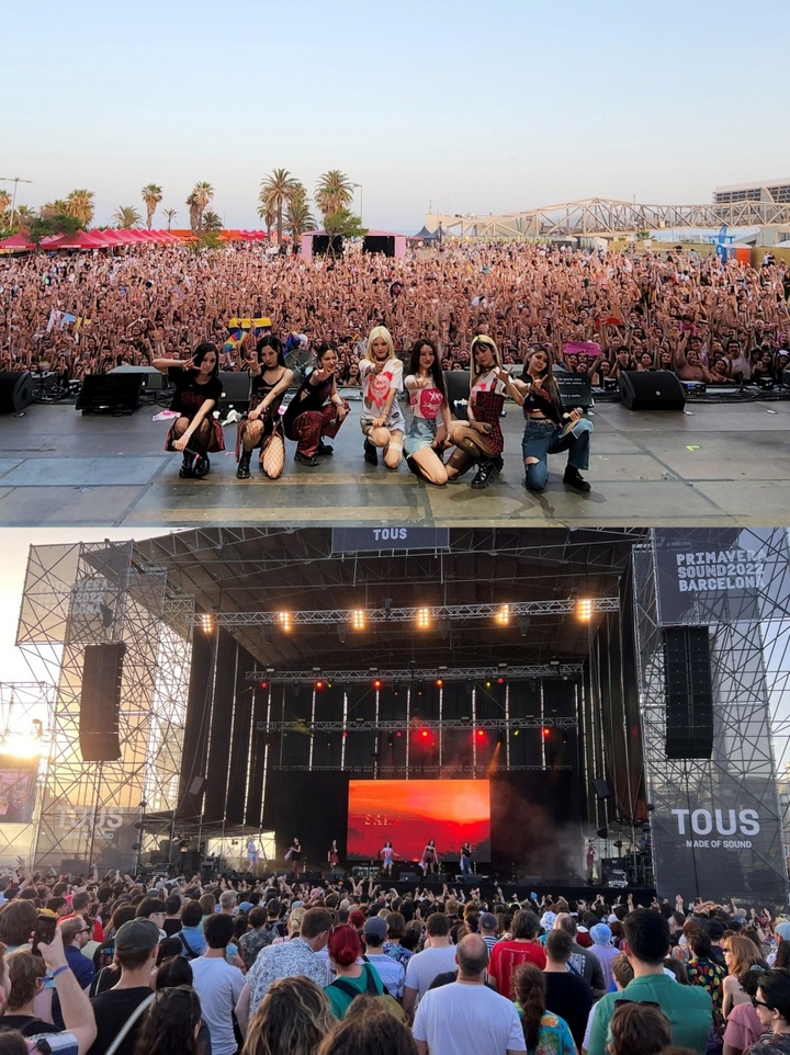 [서울=뉴시스] 드림캐쳐 '프리마베라 사운드' 현장. 2022.06.06. (사진 = 드림캐쳐 컴퍼니 제공) photo@newsis.com *재판매 및 DB 금지