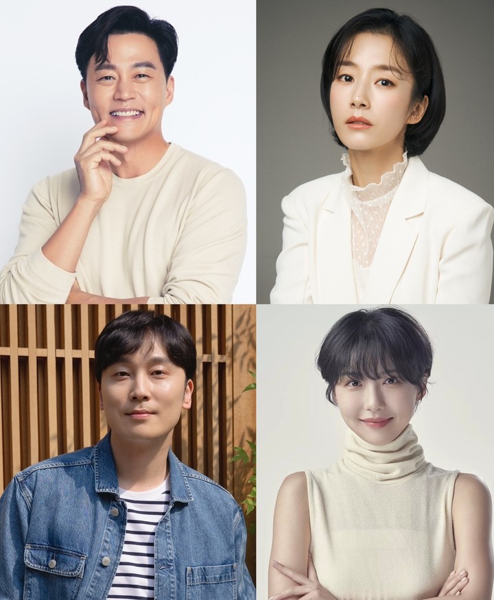 왼쪽 위부터 시계방향 이서진, 곽선영, 주현영, 서현우