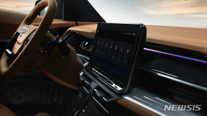 [서울=뉴시스]쌍용자동차 '토레스' 실내.(사진=쌍용자동차 제공) 2022.6.9 photo@newsis.com