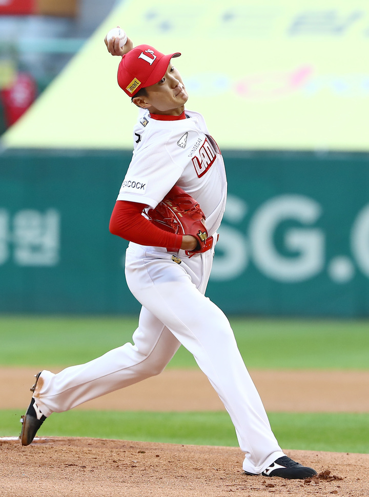 프로야구 SSG 랜더스의 김건우. (사진 = SSG 랜더스 제공) *재판매 및 DB 금지