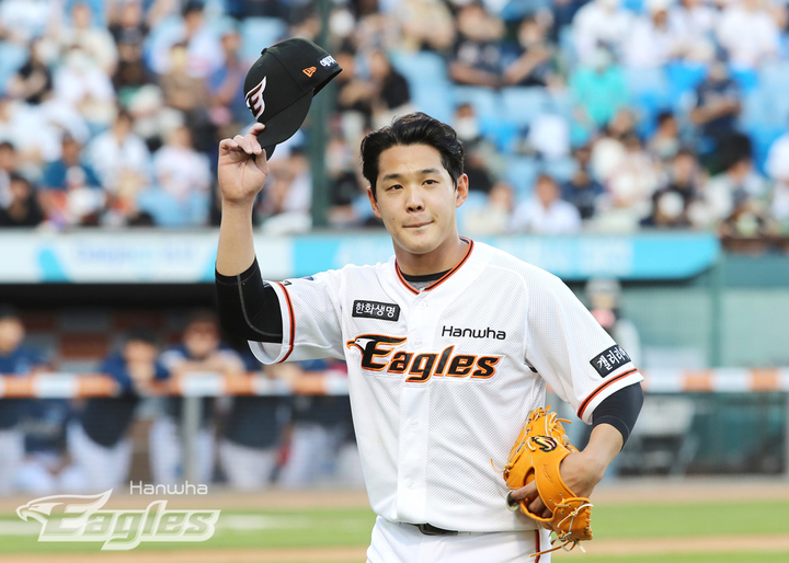 [서울=뉴시스]한화 이글스 윤대경.(사진=한화 이글스 제공) *재판매 및 DB 금지
