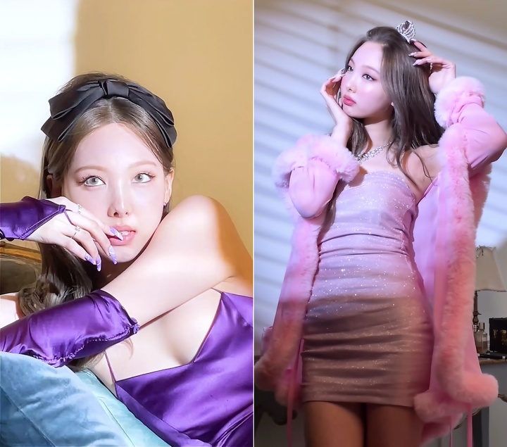 [서울=뉴시스] 나연 미니 1집 수록곡 '노 프로블럼' 선공개 영상 캡처 (사진= JYP 엔터테인먼트 제공) photo@newsis.com *재판매 및 DB 금지