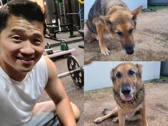 [서울=뉴시스] 강형욱과 반려견 레오의 모습 2022.06.14 (=인스타그램 캡처) photo@newsis.com *재판매 및 DB 금지