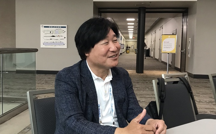 [뉴시스=샌디에이고] 에이비엘바이오 이상훈 대표 [사진=뉴시스]&nbsp;&nbsp; *재판매 및 DB 금지