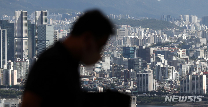 서울시내 아파트 단지. 뉴시스 자료사진.