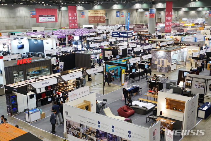 [서울=뉴시스]2020년에 개최된 코리아호텔쇼.(사진=코엑스 제공) 2022.6.15 photo@newsis.com