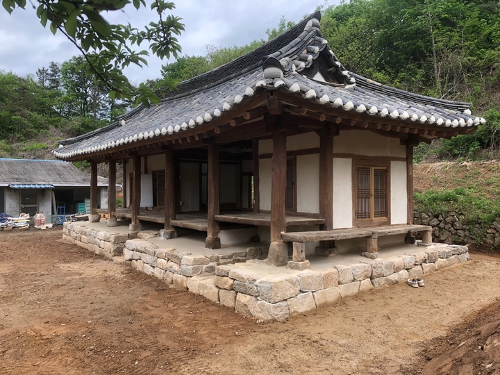 옥천 청성면 장수리 소재 서당 '옥천 지재(沃川 止齋)' *재판매 및 DB 금지