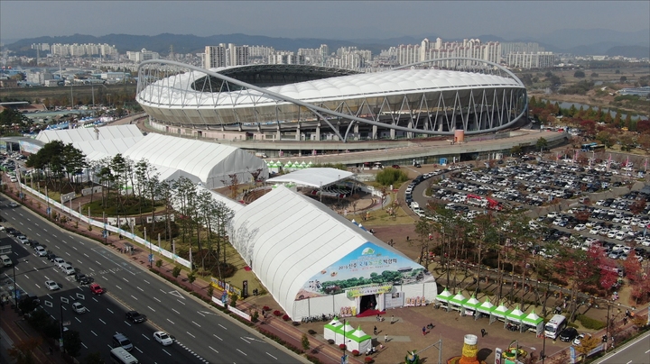 [진주=뉴시스]진주국제농식품박람회 전경. *재판매 및 DB 금지