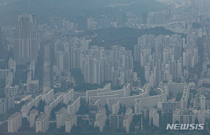 서울시내 아파트 단지. 뉴시스 자료사진.