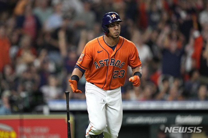 [휴스턴=AP/뉴시스] 마이클 브랜틀리. 2022.08.13.