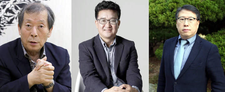 [광주=뉴시스] 광주MBC는 5·18기념재단·부마항쟁기념재단과 공동기획한 '시사ON' 특집 '항쟁과 언론-부마에서 광주로'를 24일 오후 1시 50분 방송한다고 20일 밝혔다. 출연자 고승우(왼쪽) 80년해직언론인협의회 대표, 김동훈 한국기자협회장, 윤석년 광주대학교 신문방송학과 교수. (사진=광주MBC 제공). photo@newsis.com *재판매 및 DB 금지