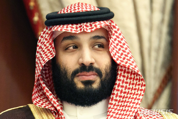 [아테네= AP/뉴시스] 그리스를 방문한 무함마드 빈 살만 사우디 아라비아 왕세자.  