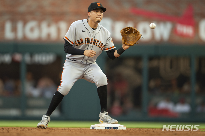 [애틀랜타=AP/뉴시스] 윌머 플로레스. 2022.06.20