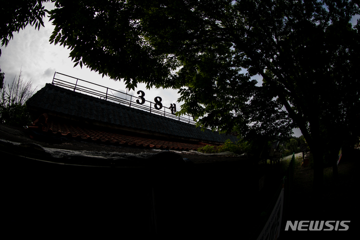 [포천=뉴시스] 정병혁 기자 = 폐쇄된 경기 포천 38선 만남의광장 휴게소. 2022.06.25. jhope@newsis.com