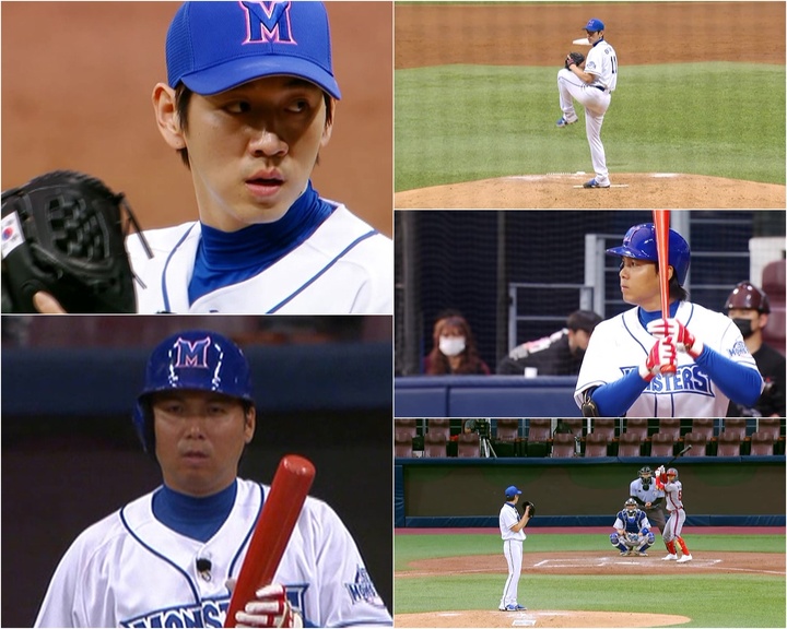 [서울=뉴시스]이대은, 김문호. 2022.06.24. (사진=jtbc '최강야구' 제공) photo@newsis.com*재판매 및 DB 금지 *재판매 및 DB 금지