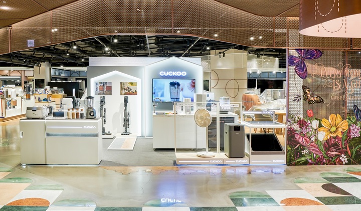 [서울=뉴시스] 쿠쿠 백화점 팝업스토어 전경. (사진=쿠쿠 제공) 2022.06.24. photo@newsis.com *재판매 및 DB 금지