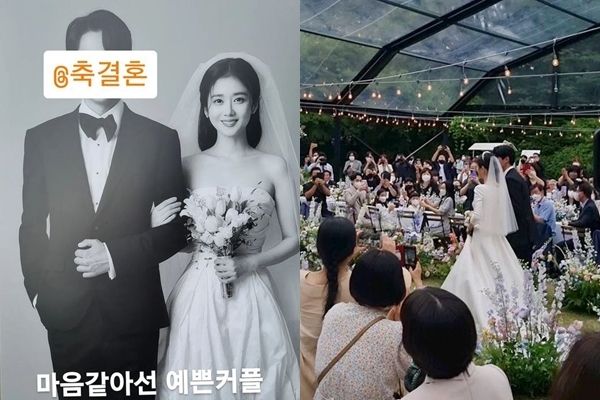 [서울=뉴시스]장나라 부부(사진=SNS) 2022.06.27. photo@newsis.com