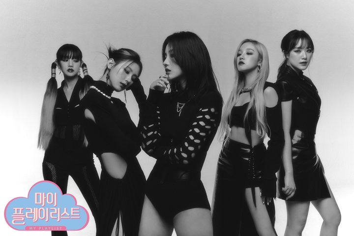 [서울=뉴시스] (여자)아이들 (사진= 마이플레이리스트 제공) photo@newsis.com *재판매 및 DB 금지