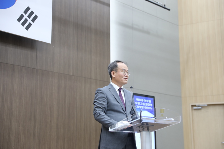 [수원=뉴시스] 이주형 신임 수원고검장이 27일 취임했다. (사진=수원고검 제공) *재판매 및 DB 금지