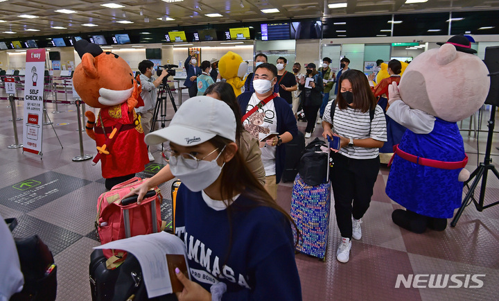 [대구=뉴시스] 대구국제공항 로비 모습이다. 뉴시스DB. 2023.04.20. photo@newsis.com