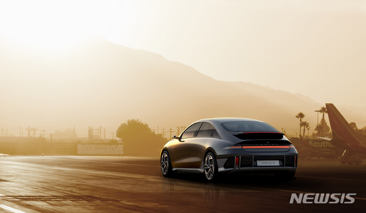 [서울=뉴시스]현대자동차 '아이오닉 6'.(사진=현대자동차 제공) 2022.6.28 photo@newsis.com 