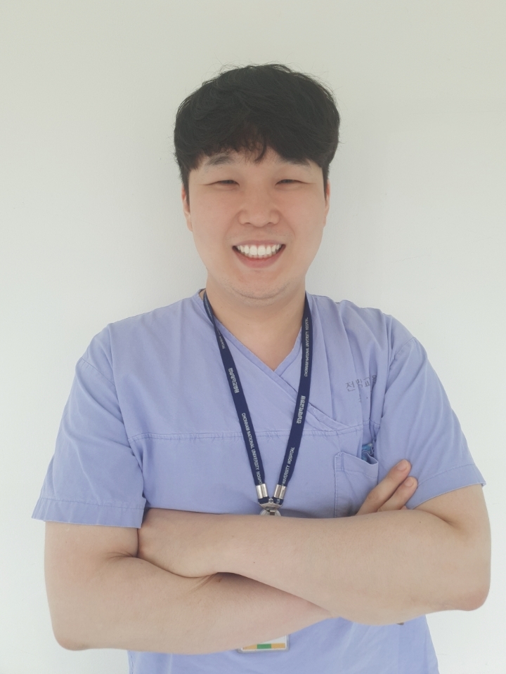 [광주=뉴시스] 조혈모세포 기증한 전남대병원 신준현 간호사. (사진 제공 = 전남대병원) *재판매 및 DB 금지