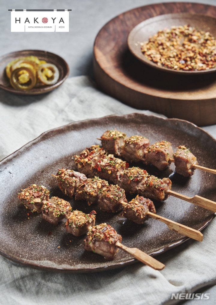 LF푸드 하코야, 캠핑 간편식 '통 목살꼬치' 출시