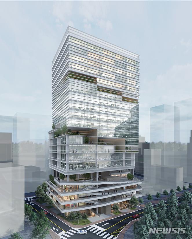 [서울=뉴시스]서울 중구 다동 130번지 정비 계획 조감도. 2022.06.30. (사진 = 서울시 제공) photo@newsis.com