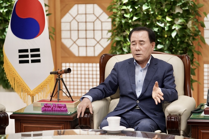 [홍성=뉴시스] 김지철 충남교육감 *재판매 및 DB 금지