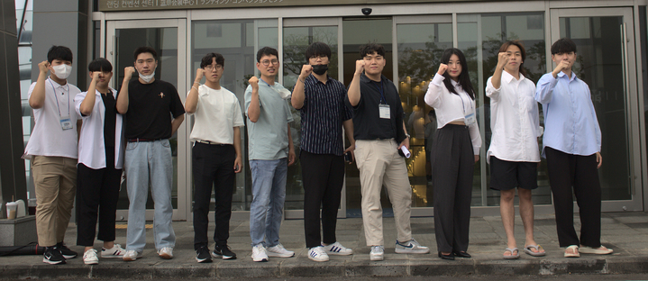 대덕대 드론항공부사관과 재학생들 *재판매 및 DB 금지