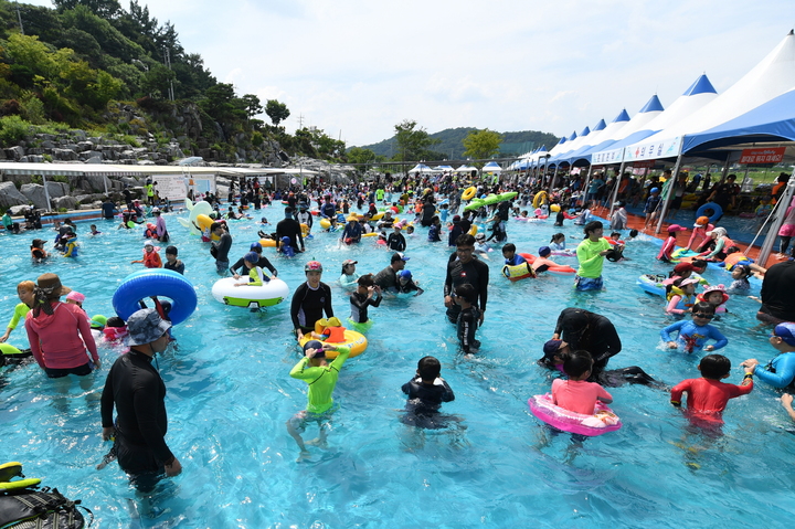 영주 문정 야외물놀이장 (사진=영주시 제공) *재판매 및 DB 금지