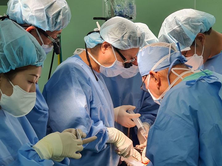 성가롤로병원 신장 이식 수술. 병원 제공 *재판매 및 DB 금지