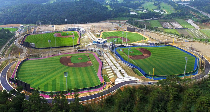 [부산=뉴시스] 부산 기장군 기장현대차드림볼파크. (사진=기장군 제공) *재판매 및 DB 금지