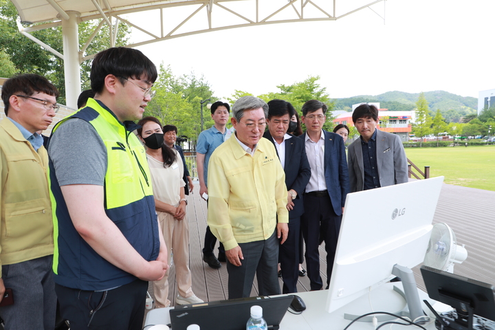 의령군 경남 최초로 전 지역 '드론맵' 구축  *재판매 및 DB 금지