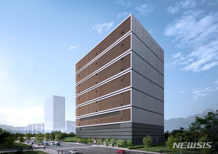 [서울=뉴시스]가산 IDC 조감도. (사진=KT 클라우드 제공)