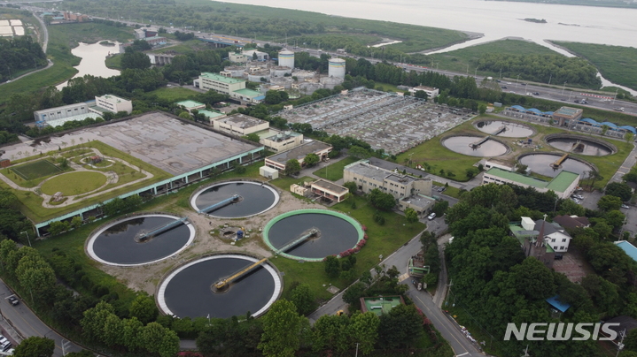 고양시 일산수질복원센터.(사진=고양시 제공)