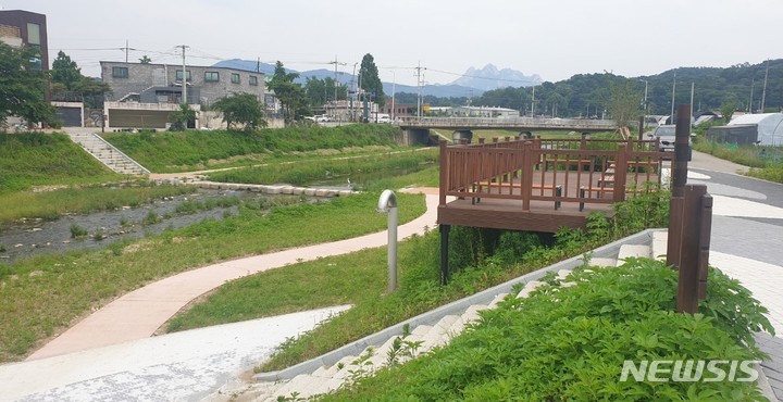 고양시 벽제천 환경 정비.(사진=고양시 제공)