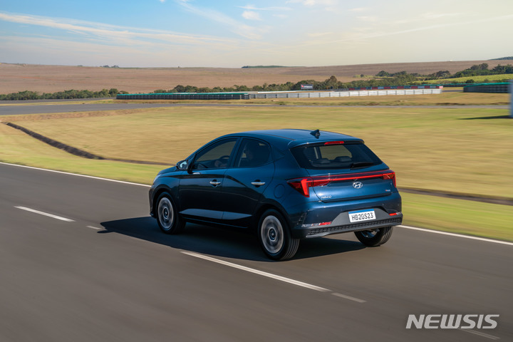 [서울=뉴시스]현대자동차 브라질 전략모델 'HB20'.(사진=현대자동차 제공) 2022.7.8 photo@newsis.com 