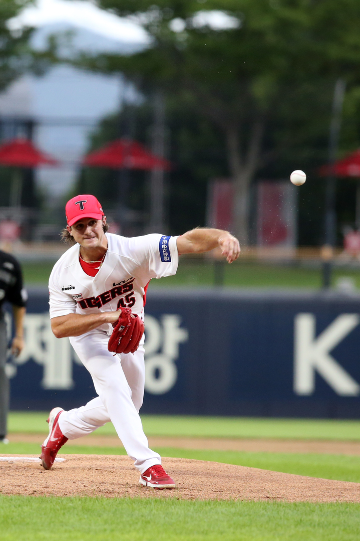 [서울=뉴시스] 프로야구 KIA 타이거즈의 토마스 파노니. (사진= KIA 타이거즈 제공) *재판매 및 DB 금지